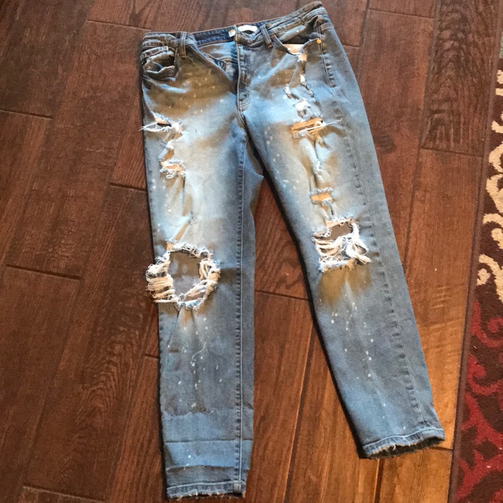 Kancan distressed jeans